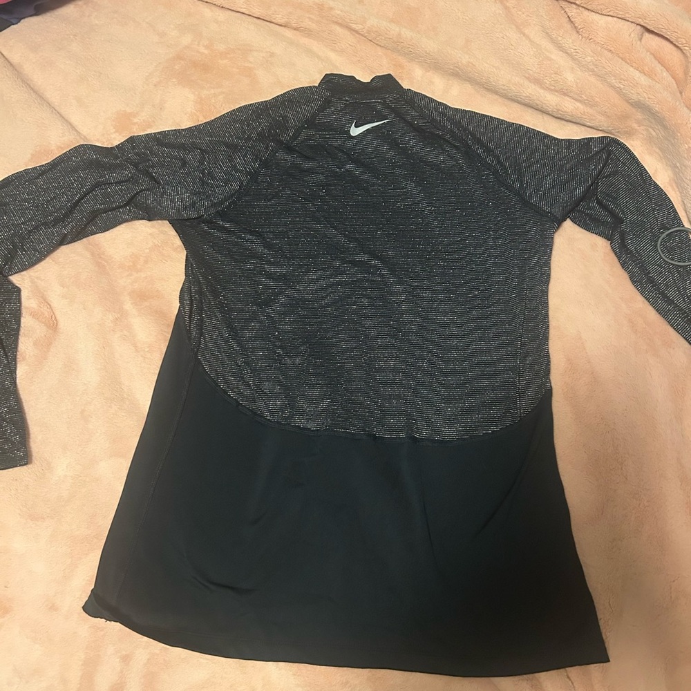 Nike gold and Black Long Sleeve Top